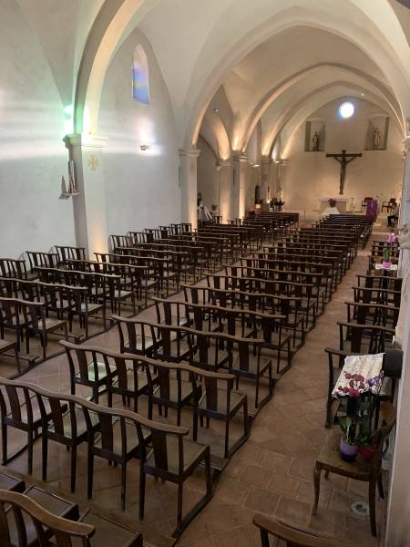 Organisation d'obsèques à l'église de Mouans sartoux